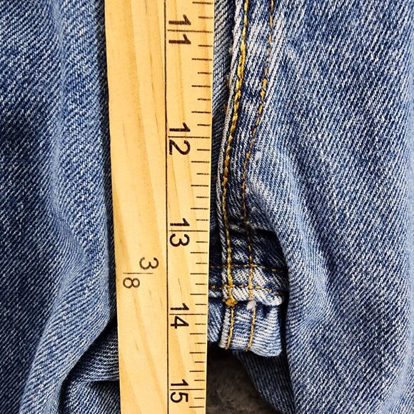 Levis Jeans Mens 42x32 Blue Retired 560 High Rise Loose Fit Straight Leg - Picture 6 of 13